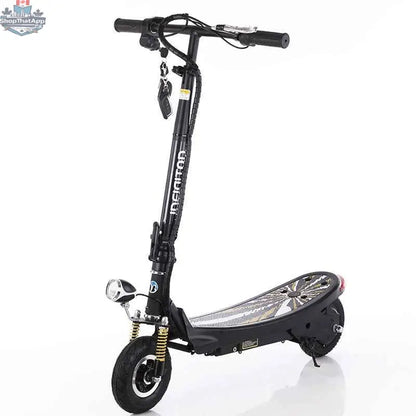 Foldable SLOTH Nation electric scooter with 24V lithium battery, designed for fast, everyday mobility and convenient transportation.
