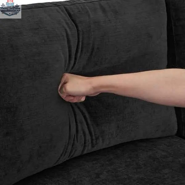 SLOTH Nation Willow U-shaped modular sectional sofa in neutral fabric, shown in a modern living room setting.