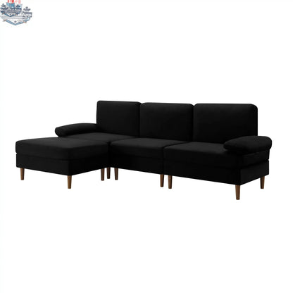 Harrison Modular Sectional Sofa by SLOTH Nation, 102.4-inch living room furniture with versatile comfort and modern design.