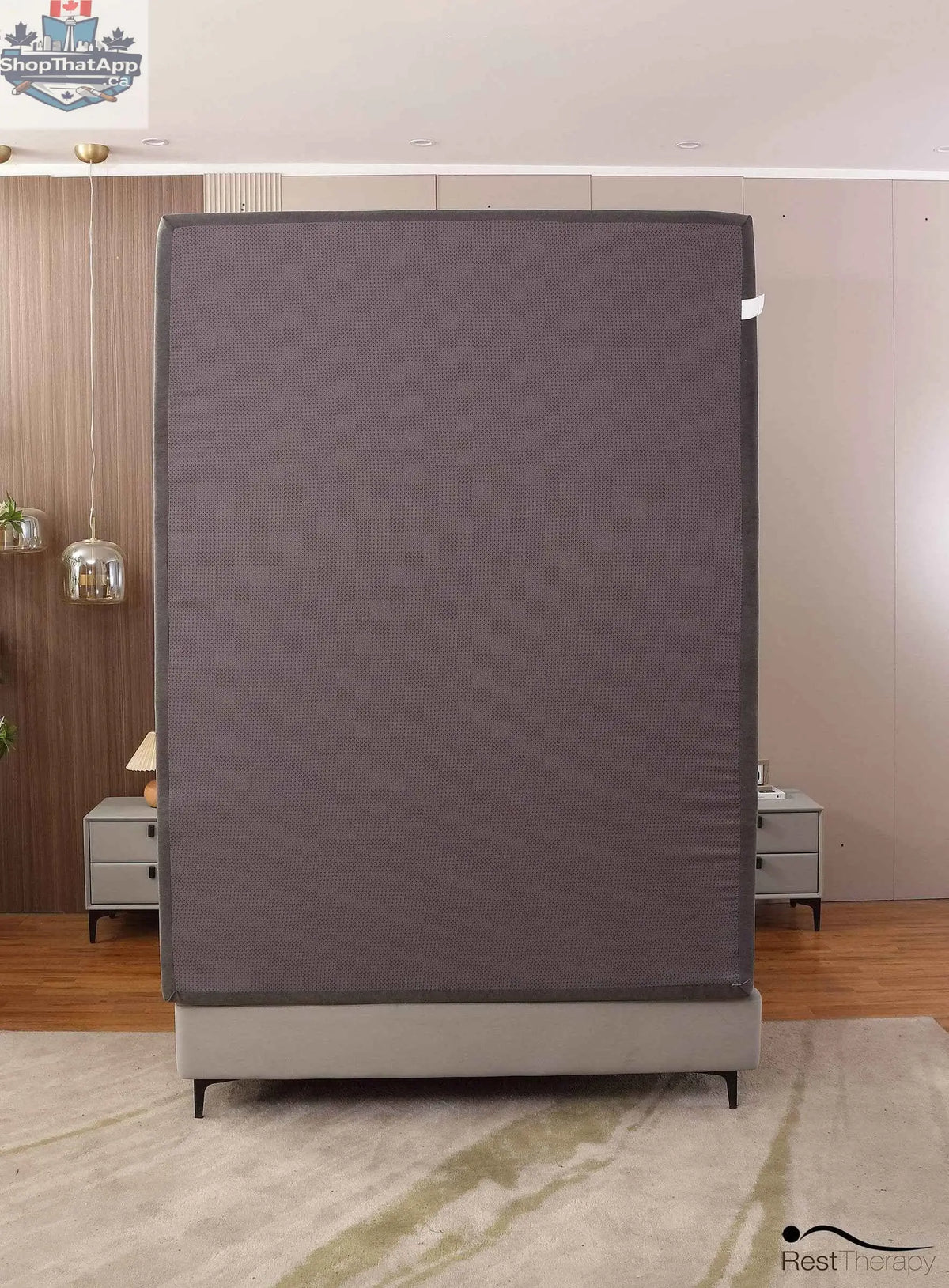 SLOTH Nation 12-inch bamboo cool gel memory foam mattress, available in three sizes, with a soft, breathable cover and plush surface.
