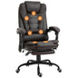 Brown Declan Executive Office Chair by SLOTH Nation with 7-point massage, reclining features, and ergonomic design.