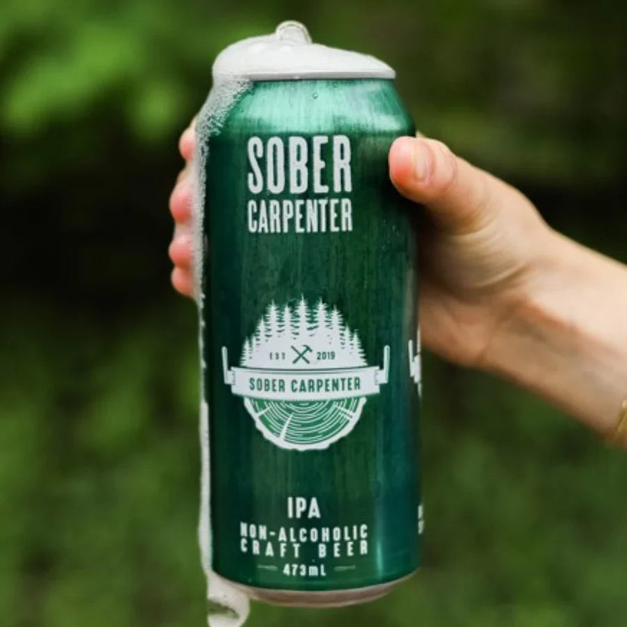 Sober Carpenter IPA - Refreshing Non-Alcoholic Craft Beer