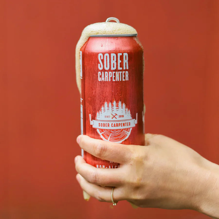 Sober Carpenter Irish Red Beer - Premium Non-Alcoholic Brew