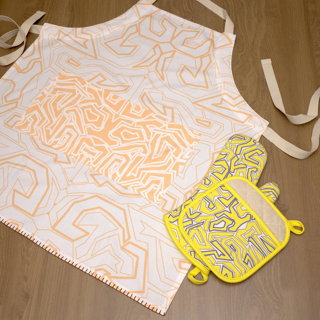 Squiggles: Oven Mitt and Pot Holder - Shopthatapp.ca