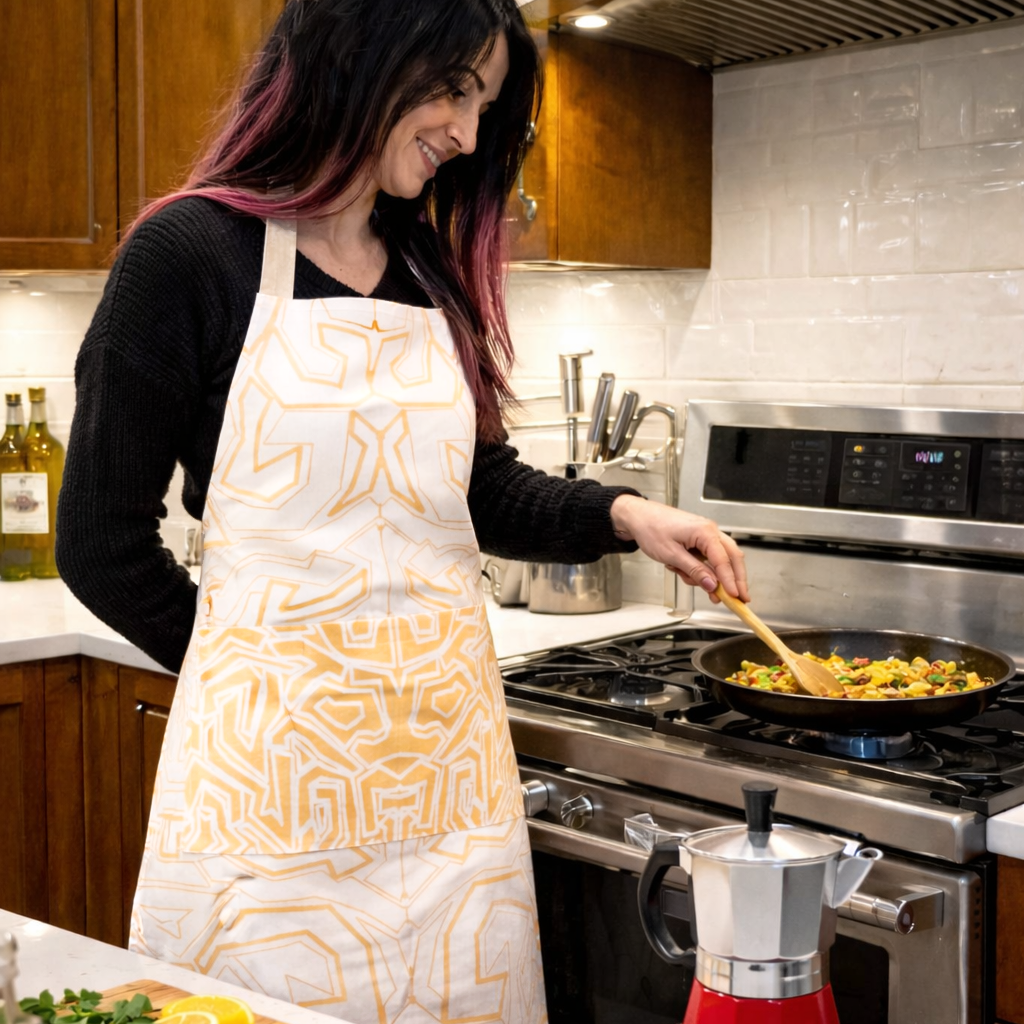 Squiggles: Uh-Mazing Apron (2 Colors) - Shopthatapp.ca