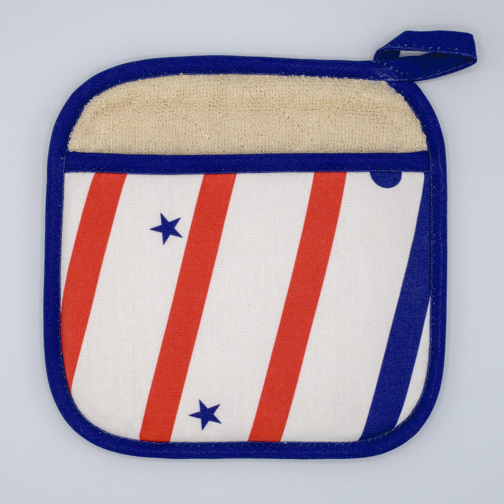 Stars & Stripes: Oven Mitt and Pot Holder - Shopthatapp.ca
