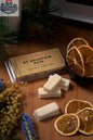BC Mountain Rain wax melt bar by Stopandsmellthecandles, 1.75oz fragrance with visual of the wax melt bar showing mountain rain scent design.