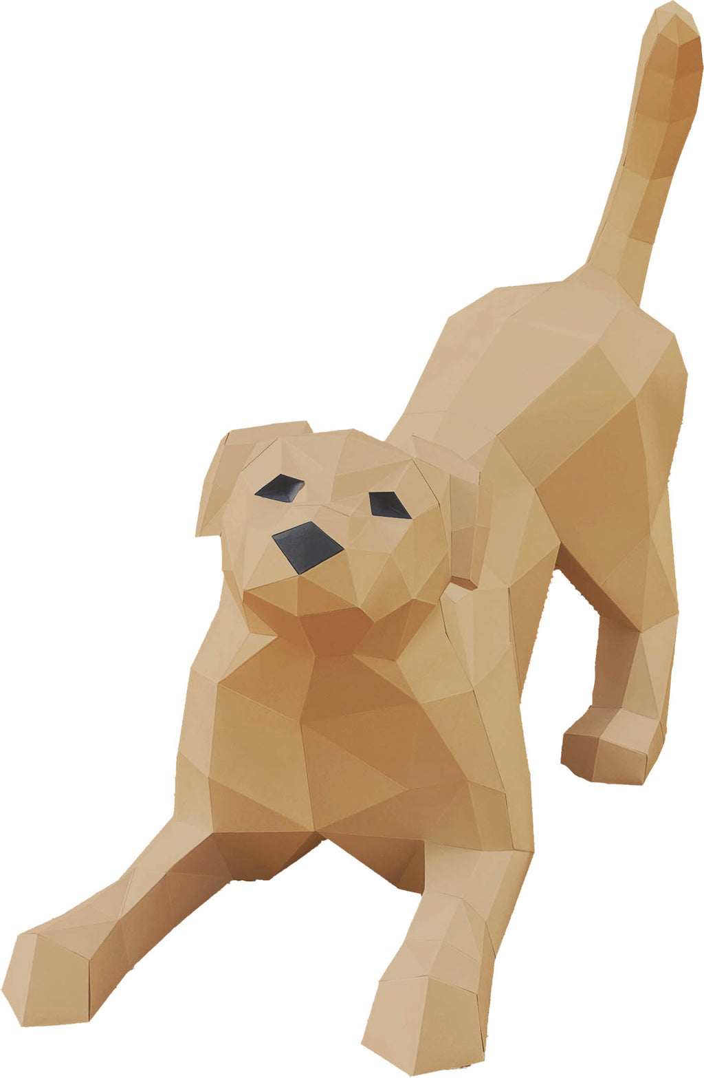 DIY Playful Dog 3D LUX paper origami model Kit - Www.Shopthatapp.ca