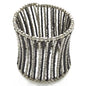 Beaded column cuff bracelet by Suzie Blue Canada featuring colorful beads and a stylish, modern design.