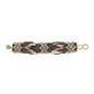 Suzie Blue Canada narrow Aztec wrap bracelet featuring boho chic design with intricate patterns and vibrant colors.
