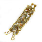 Suzie Blue Canada Sequin Wrap Cuff bracelet featuring shimmering sequins and wrap-around design for stylish wrist wear.