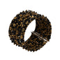 Sequin cuff bracelet by Suzie Blue Canada with sparkling sequins and elegant design, perfect for stylish accessories.