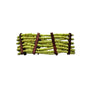 Elasticated bead bracelet with wood detail from Suzie Blue Canada, showcasing natural wood beads and elastic cord design.