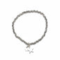 Silver star charm bracelet from Suzie Blue Canada featuring elegant silver jewelry with a charming star design.
