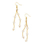 Elegant Suzie Blue Canada double drop crystal bead earrings with sparkling crystals and delicate design for stylish wear