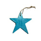 Single wooden star decoration for home decor by Suzie Blue Canada, natural wood finish, ideal for wall or shelf display.