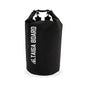 Taiga Board 20L dry bag with adjustable carbon paddle, waterproof accessory for water sports and outdoor adventures.