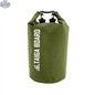 Taiga Board 20L dry bag with adjustable carbon paddle, ideal for water sports and outdoor adventures.