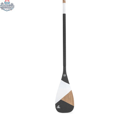 Taiga Board Diamond Paddle with asymmetric one-piece carbon wood design, shown from bottom view.