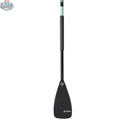 NIBI Paddle Kid adjustable 3-piece paddle from Taiga Board, featuring lightweight, colorful paddle blades and handle for young paddlers