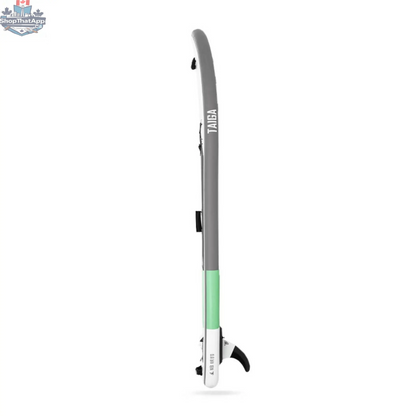 NIBI 8'0'' inflatable paddle board for kids with complete Taiga Board SUP kit, featuring kid-friendly design and accessories.