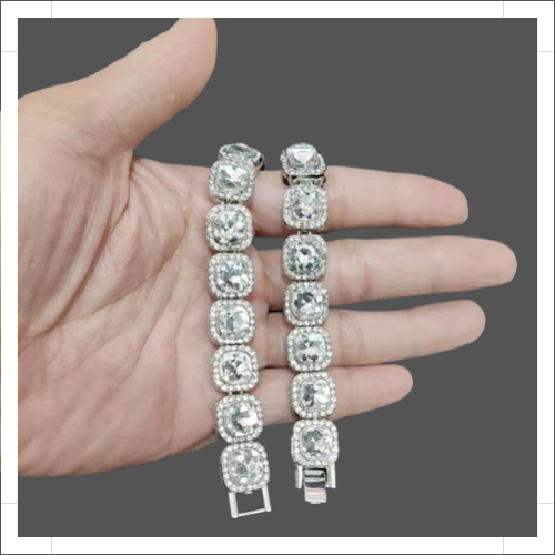 Elevate Your Style with the Silver Micro Cluster Tennis Chain