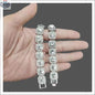 Elevate Your Style with the Silver Micro Cluster Tennis Chain - Shopthatapp.ca