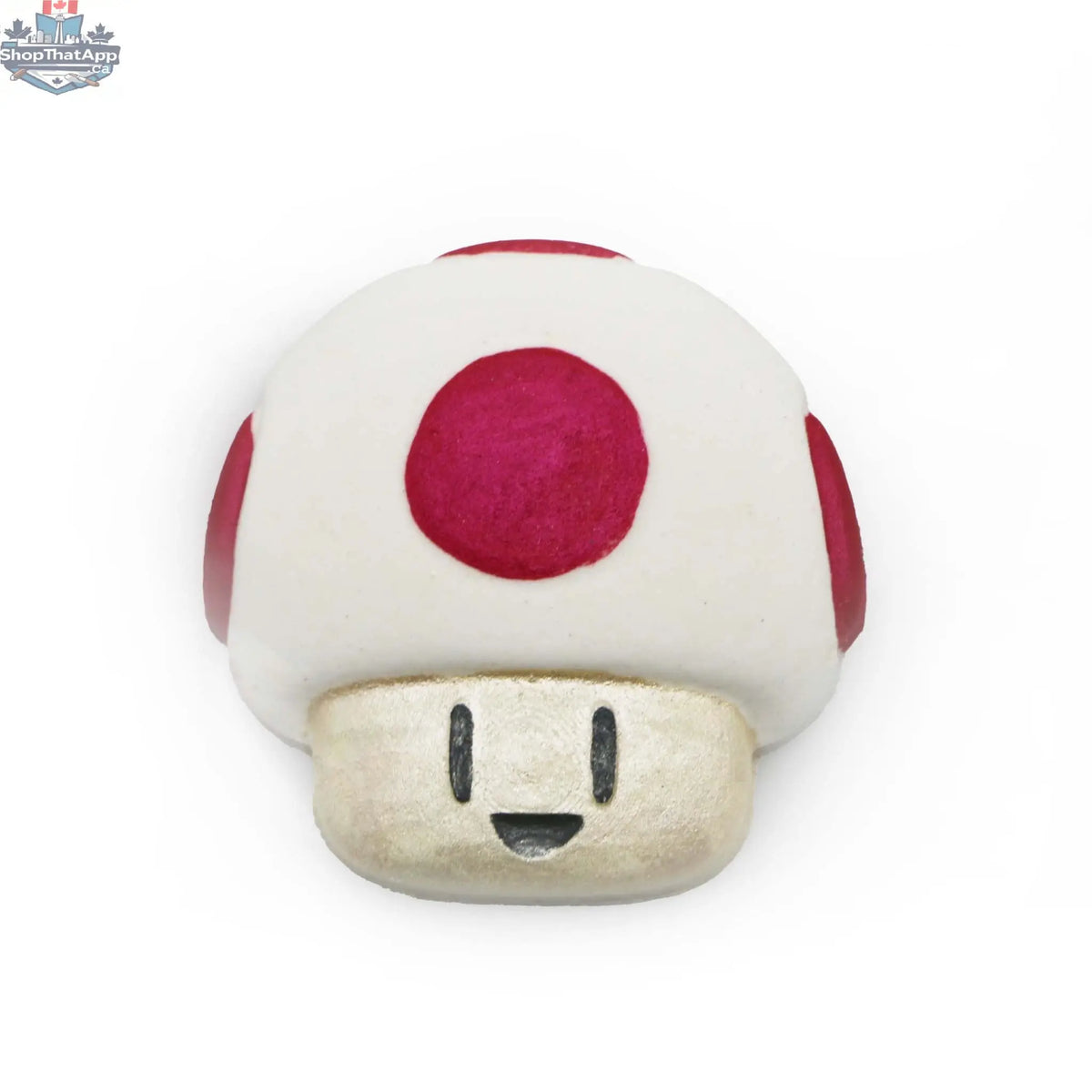 Mystic Shroom Mushroom Bath Bomb by The Bomb Bar Canada, designed for enhanced wellness, showing a colorful mushroom-themed bath bomb.