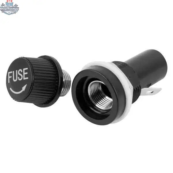 Fuse holder part for cotton candy machine and hot dog roller assembly by The Canada Popcorn Company, shown in the image.