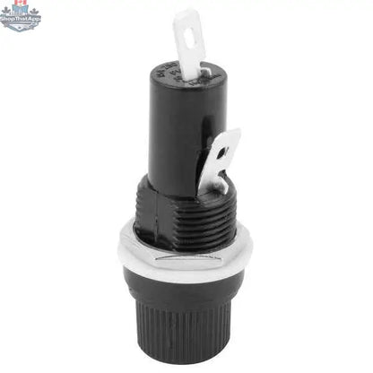 Fuse holder part for cotton candy machine and hot dog roller assembly by The Canada Popcorn Company, shown in the image.