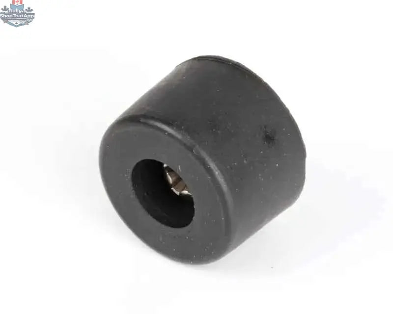 Replacement rubber feet for popcorn machine from The Canada Popcorn Company, showing close-up of black rubber parts.