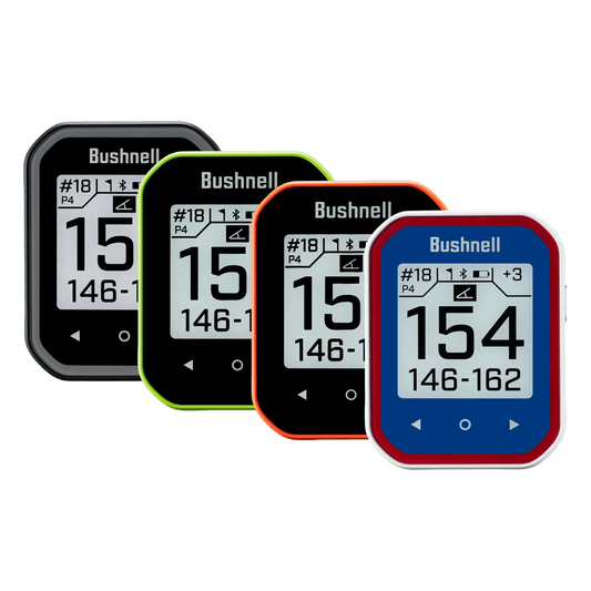 Advanced Phantom 3 Slope GPS golf watch by The Golfather Ltd. with digital display showing yardage and slope measurement.