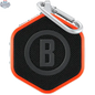 Bushnell Wingman Mini GPS Speaker for golf, compact portable device displaying golf course map and speaker features.