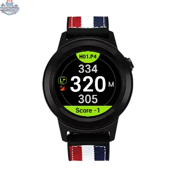 Aim W11 Golf GPS Watch — Pro-Level Yardages, Green Undulation, 40,000+ Courses - Shopthatapp.ca