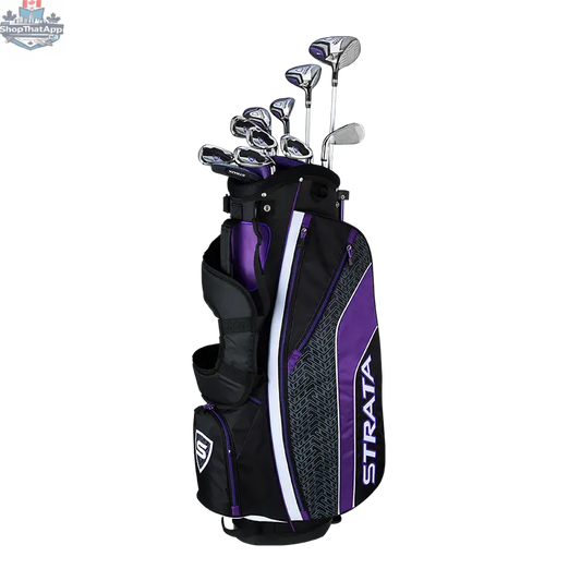 Strata Ultimate 16-Piece Women's Golf Club Set for Distance & Performance - Shopthatapp.ca