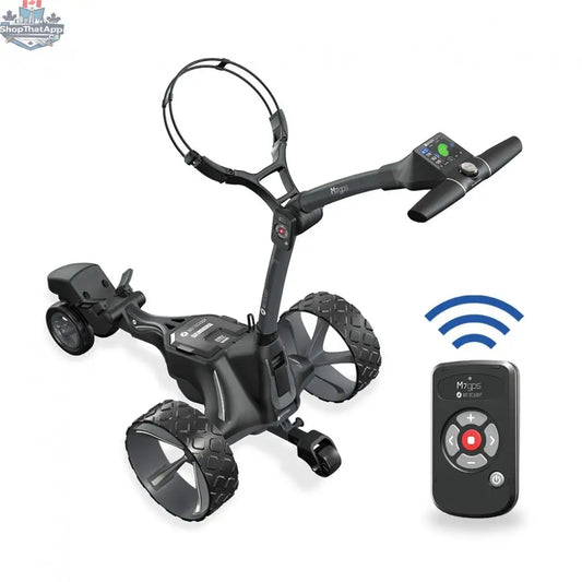M7 GPS Electric Golf Trolley with ULTRA Lithium Battery – Remote-Controlled, Touchscreen, 40K+ Courses - Shopthatapp.ca