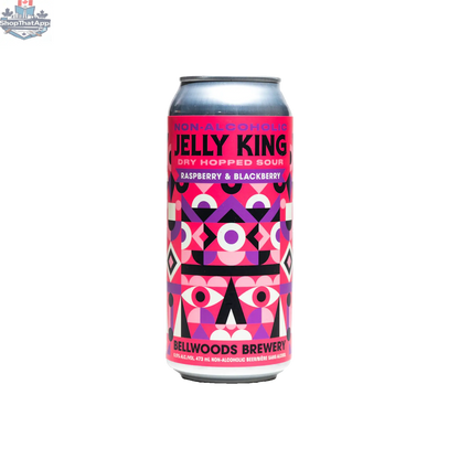 Bellwoods Jelly King Sour Raspberry Blackberry - Refreshing Sour Ale - Shopthatapp.ca
