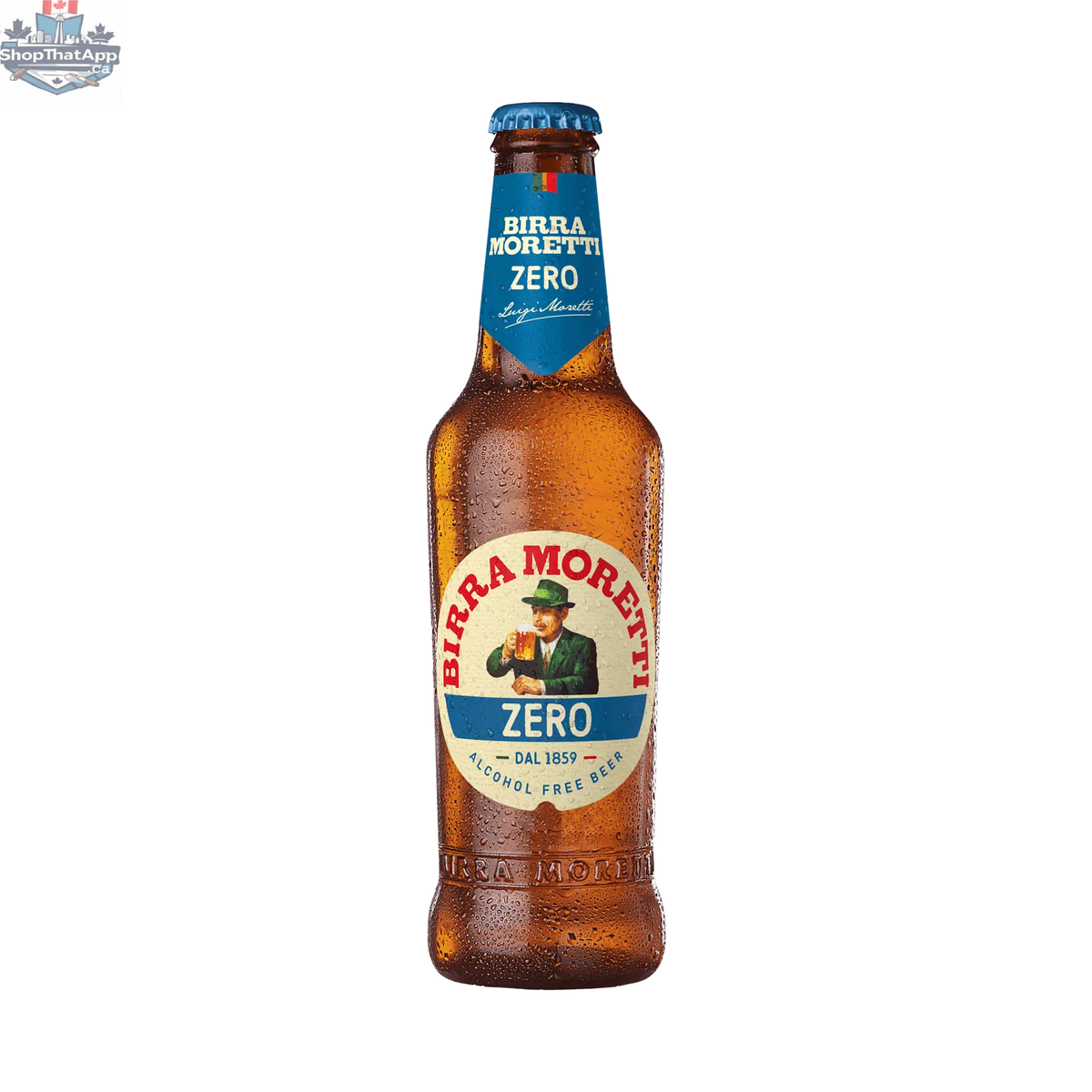 Birra Moretti Zero Alcohol-Free Beer - Enjoy the Taste Without the Buzz - Shopthatapp.ca