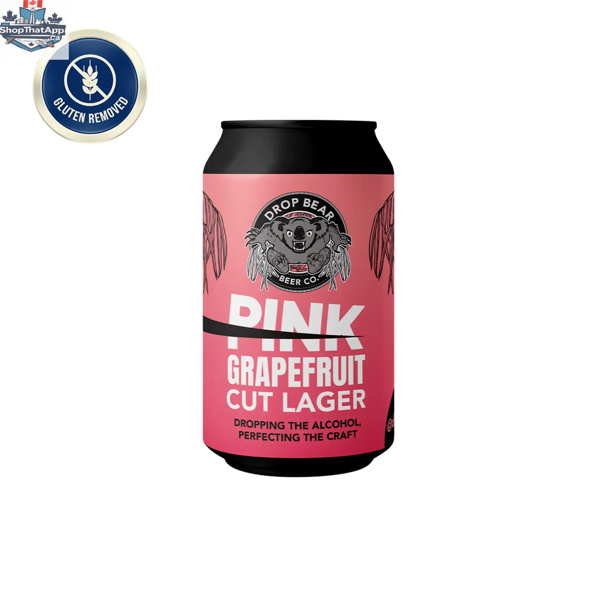 Drop Bear Pink Grapefruit Lager - Refreshing Citrus Flavor in Every Sip - Shopthatapp.ca