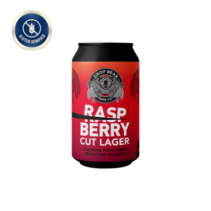 Drop Bear Raspberry Lager - Refreshing Raspberry Cut Lager Craft Beer - Shopthatapp.ca