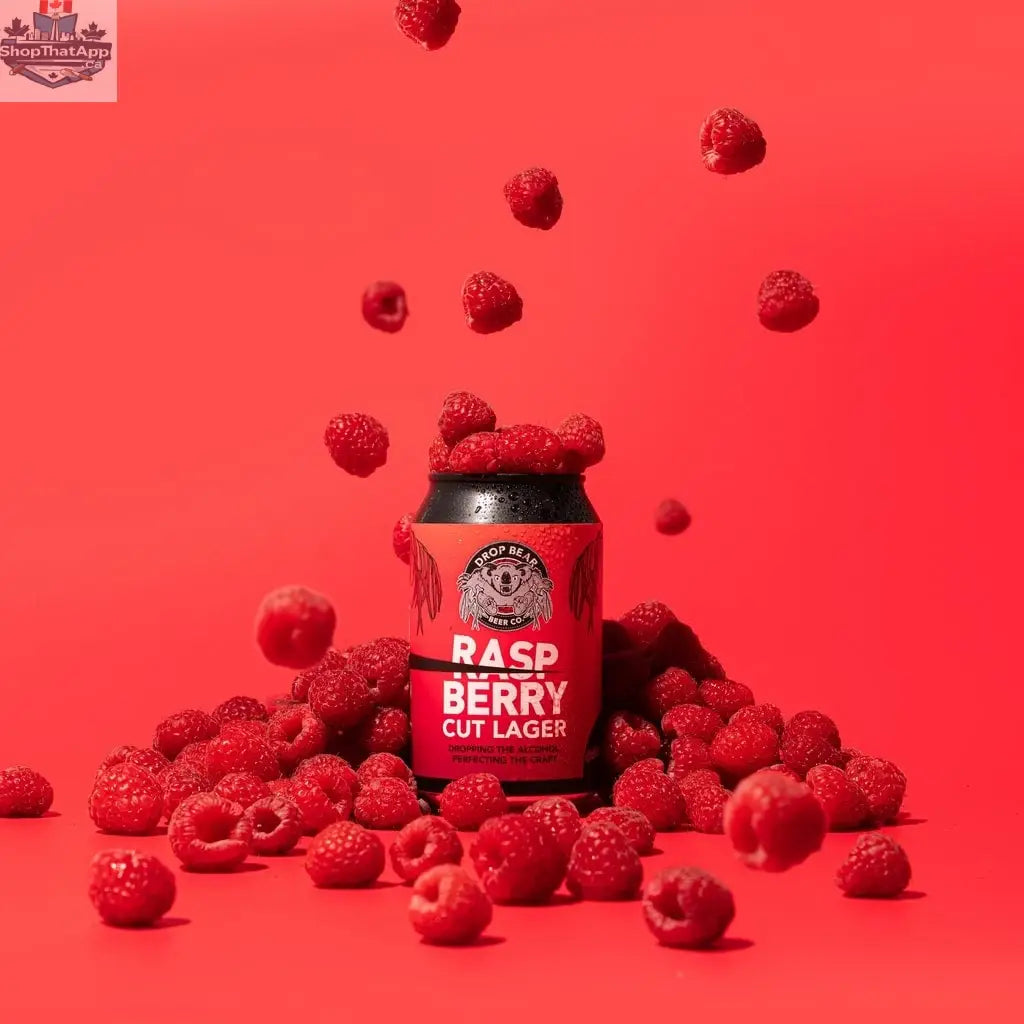 Drop Bear Raspberry Lager - Refreshing Raspberry Cut Lager Craft Beer - Shopthatapp.ca