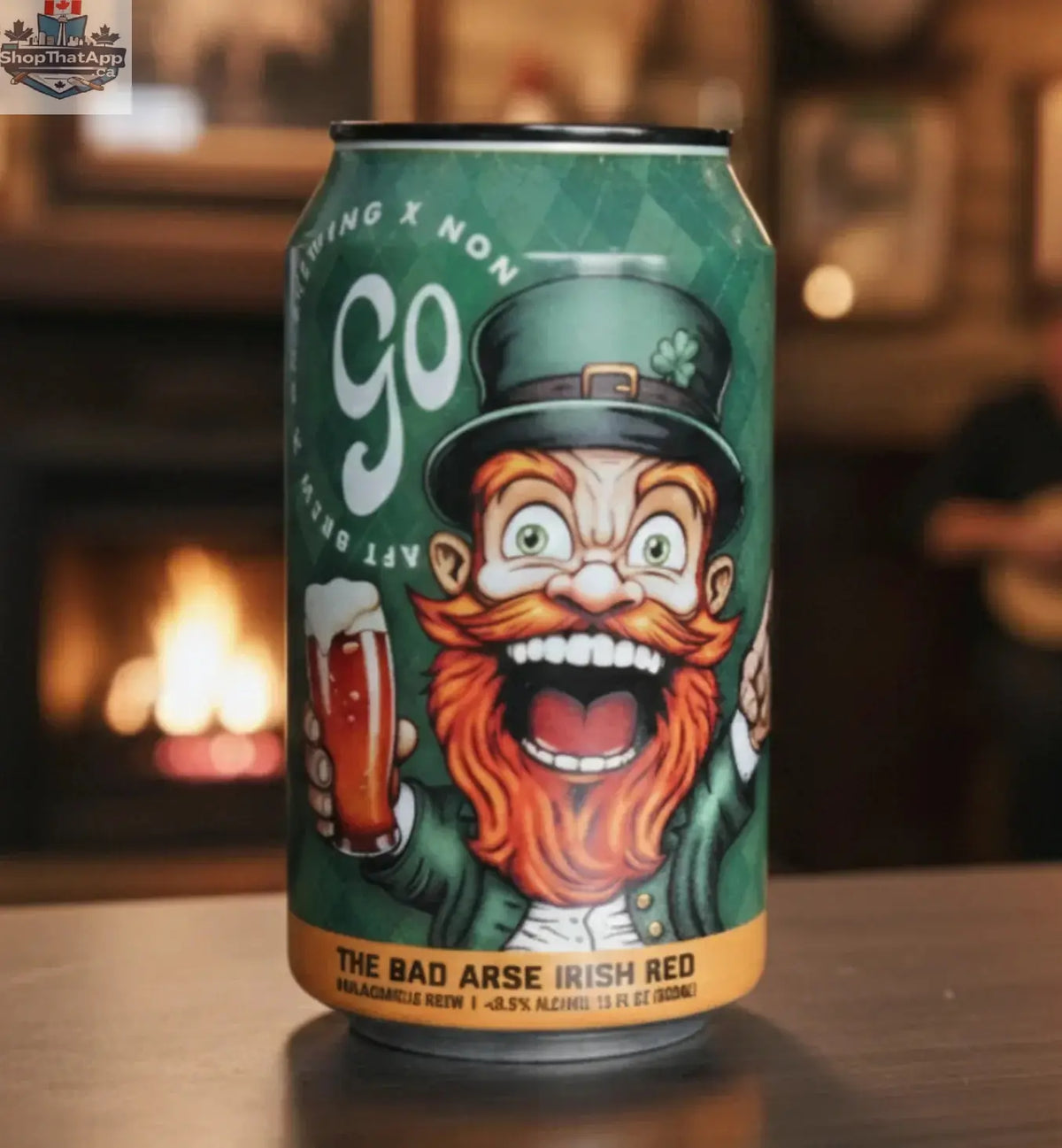 Go Brewing - Bad Arse Irish Red Ale - Shopthatapp.ca