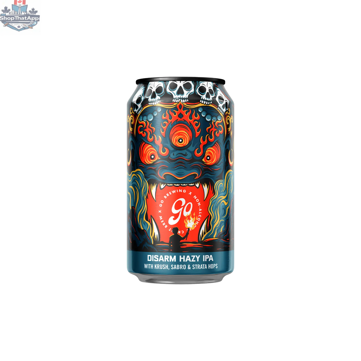 Go Brewing Disarm Hazy IPA Beer - Refreshing and Flavorful Hazy IPA - Shopthatapp.ca