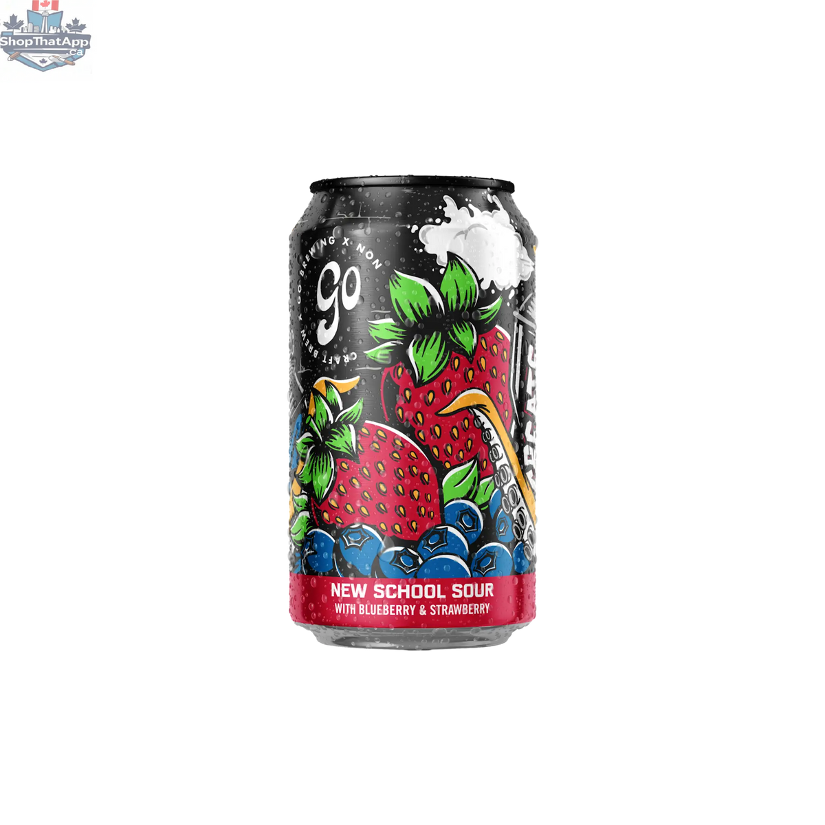 Go Brewing New School Sour Berry Brew for Refreshing Flavors - Shopthatapp.ca