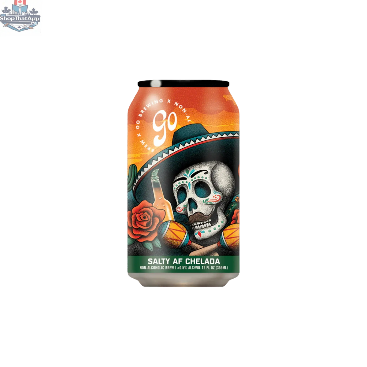 Go Brewing - Salty AF Chelada | Refreshing Go Brewing Hazy IPA Experience - Shopthatapp.ca