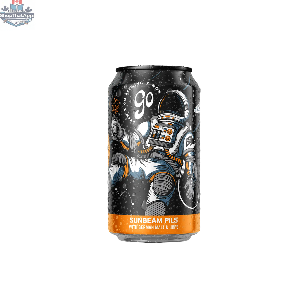Go Brewing Sunbeam Pils Beer - Refreshing Craft Beer Experience - Shopthatapp.ca