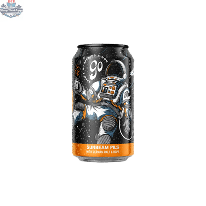 Go Brewing Sunbeam Pils Beer - Refreshing Craft Beer Experience - Shopthatapp.ca