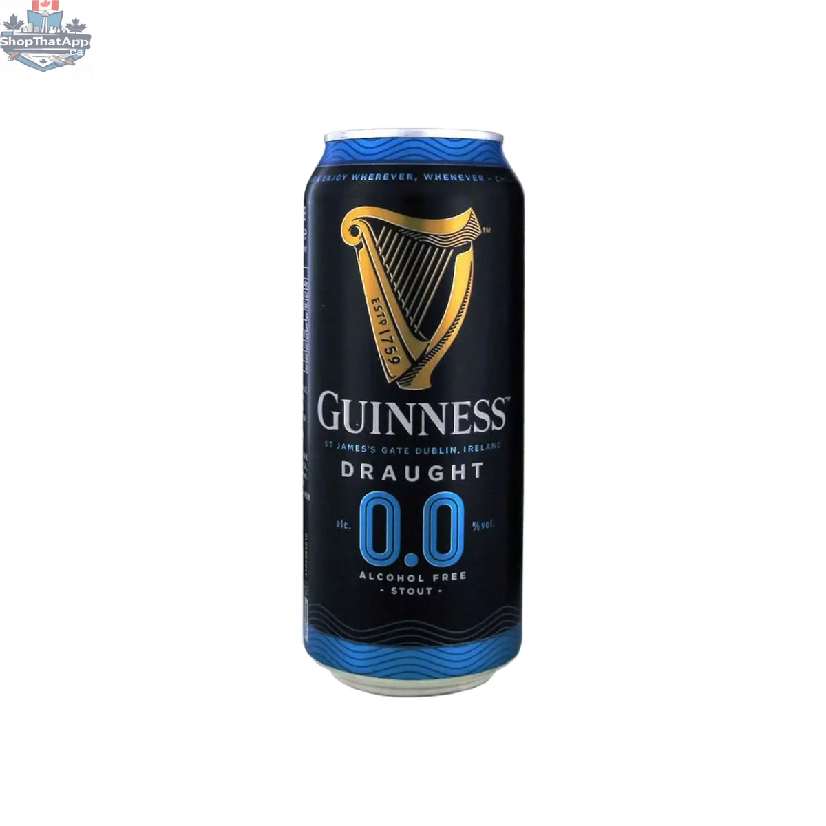 Guinness Non-Alcoholic Stout - Enjoy the Iconic Taste of Alcohol-Free Stout - Shopthatapp.ca