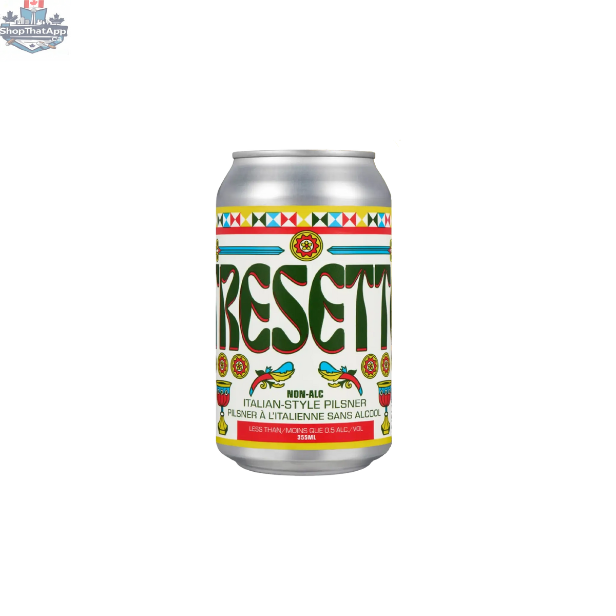 Harmon's Tresette Italian Pilsner - Crisp and Refreshing Lager Experience - Shopthatapp.ca