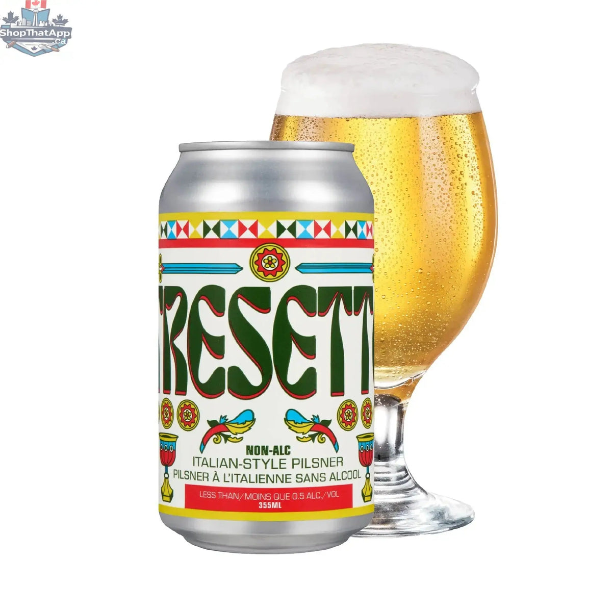 Harmon's Tresette Italian Pilsner - Crisp and Refreshing Lager Experience - Shopthatapp.ca